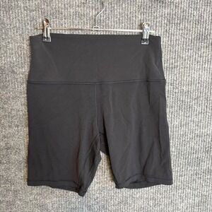 Lululemon Align High-Rise Short 6 Black Nulu Yoga Bike Shorts Size 8